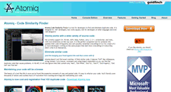Desktop Screenshot of getatomiq.com
