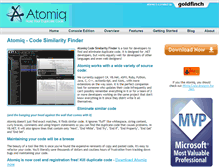 Tablet Screenshot of getatomiq.com